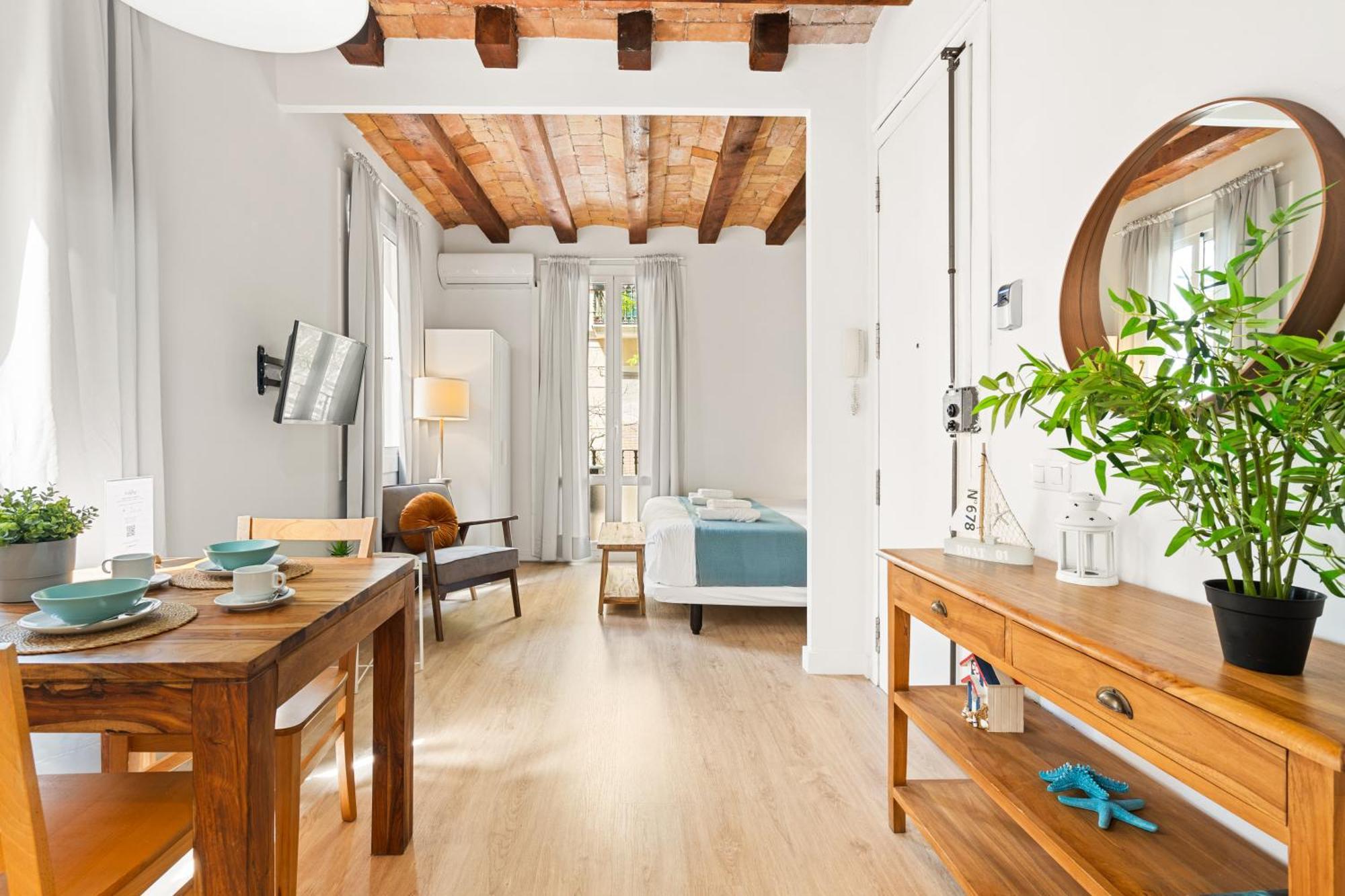 Lodging Apartments Barceloneta Beach Studio P2 Buitenkant foto