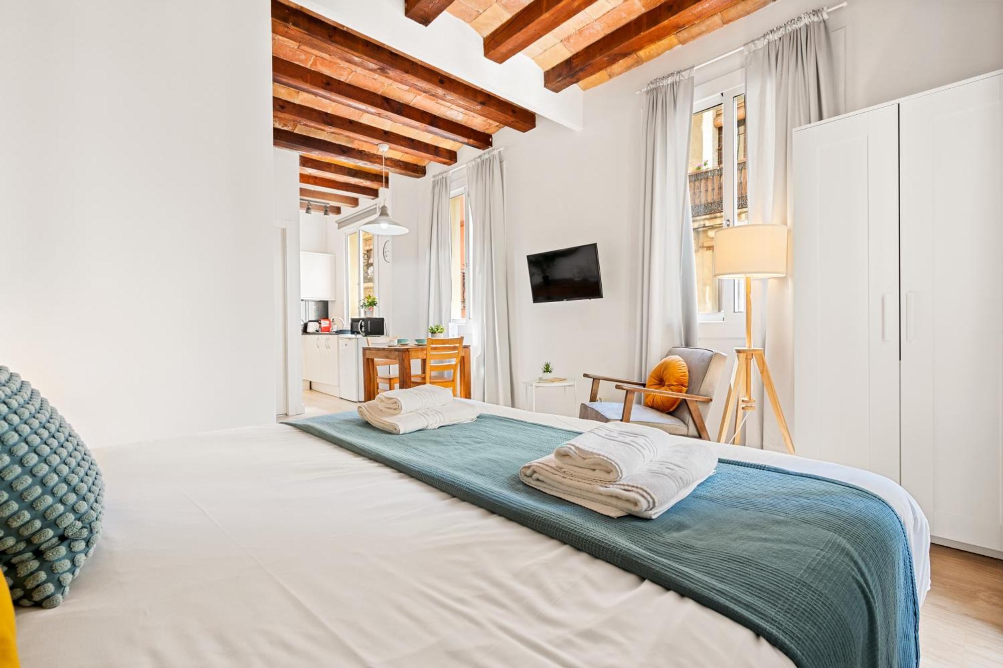 Lodging Apartments Barceloneta Beach Studio P2 Buitenkant foto